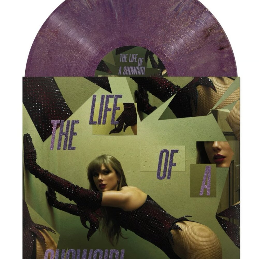 Life of a Showgirl The Shiny Bug Edition Violet Shimmer Vinyl TAYLOR SWIFT